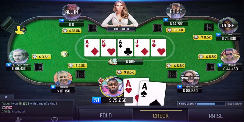 Dealer chia bài trực tuyến XVIP