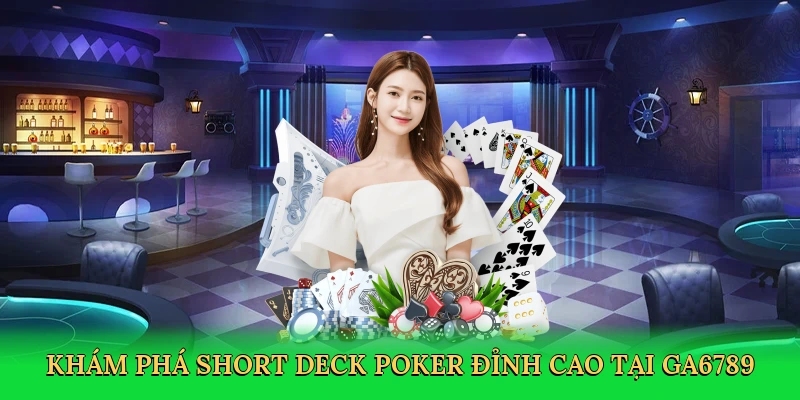 Khám phá short deck poker đỉnh cao tại GA6789
