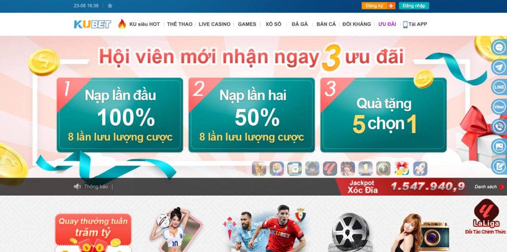 Kubet áp dụng hệ thống xử lý hiện đại