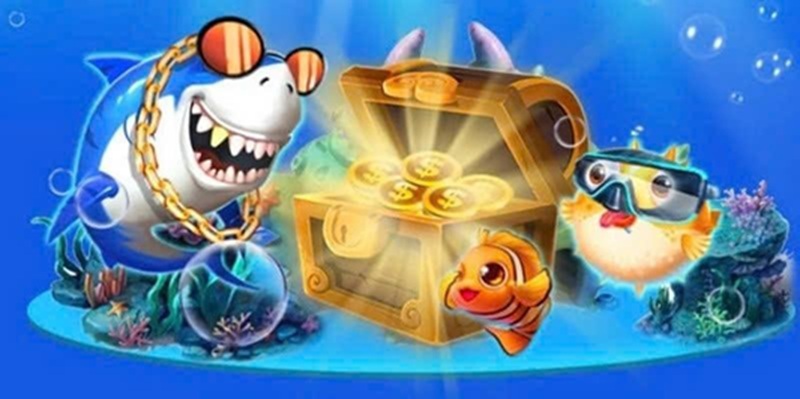 Tích lũy xu từ cá nhỏ để săn boss